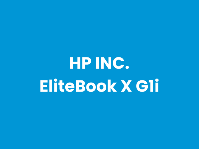 HP Inc. HP EliteBook X G1i — Laptops & Notebooks in Pakistan
