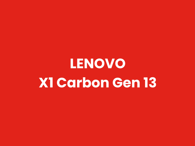 Lenovo Lenovo ThinkPad X1 Carbon Gen 13 — Laptops & Notebooks in Pakistan