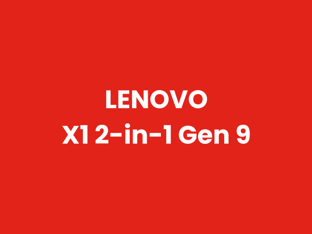 Lenovo Lenovo ThinkPad X1 2-in-1 Gen 9 — Laptops & Notebooks in Pakistan