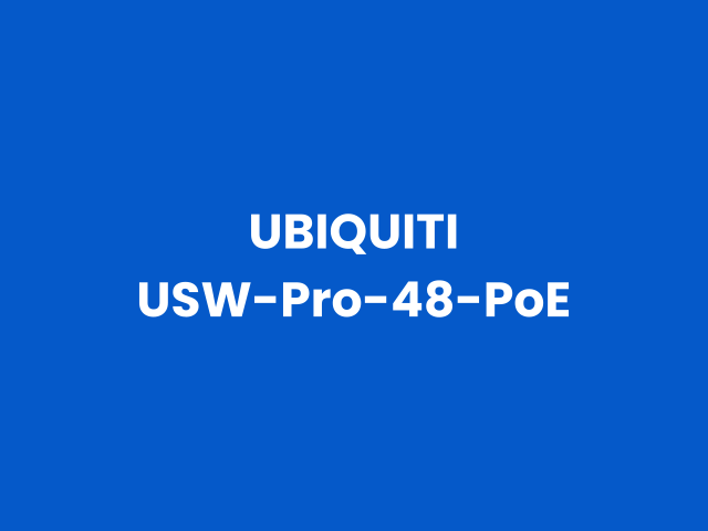 Ubiquiti Ubiquiti UniFi USW-Pro-48-PoE — Networking Devices in Pakistan