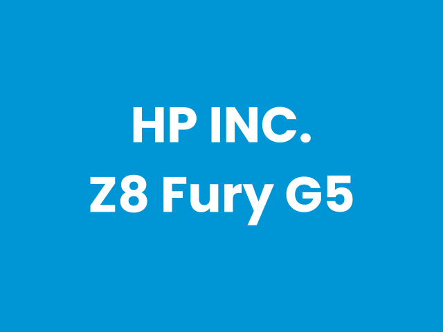 HP Inc. HP Z8 Fury G5 Workstation — Workstations in Pakistan