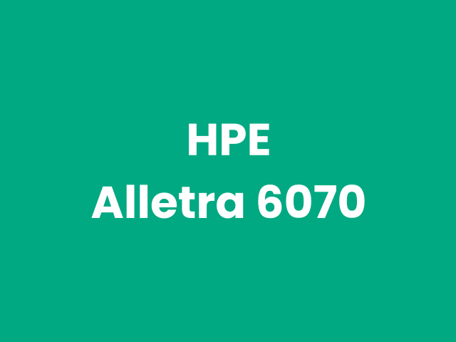 HPE HPE Alletra 6070 — Storage Solutions in Pakistan