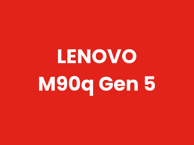 Lenovo Lenovo ThinkCentre M90q Gen 5 — Desktop Computers in Pakistan